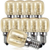 Lot de 10 ampoules 15W E14 pour lampe de sel