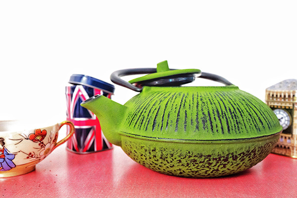 Théière En Fonte IBILI Lamam – 1,1 Litre, Intérieur émaillé, Compatible Induction