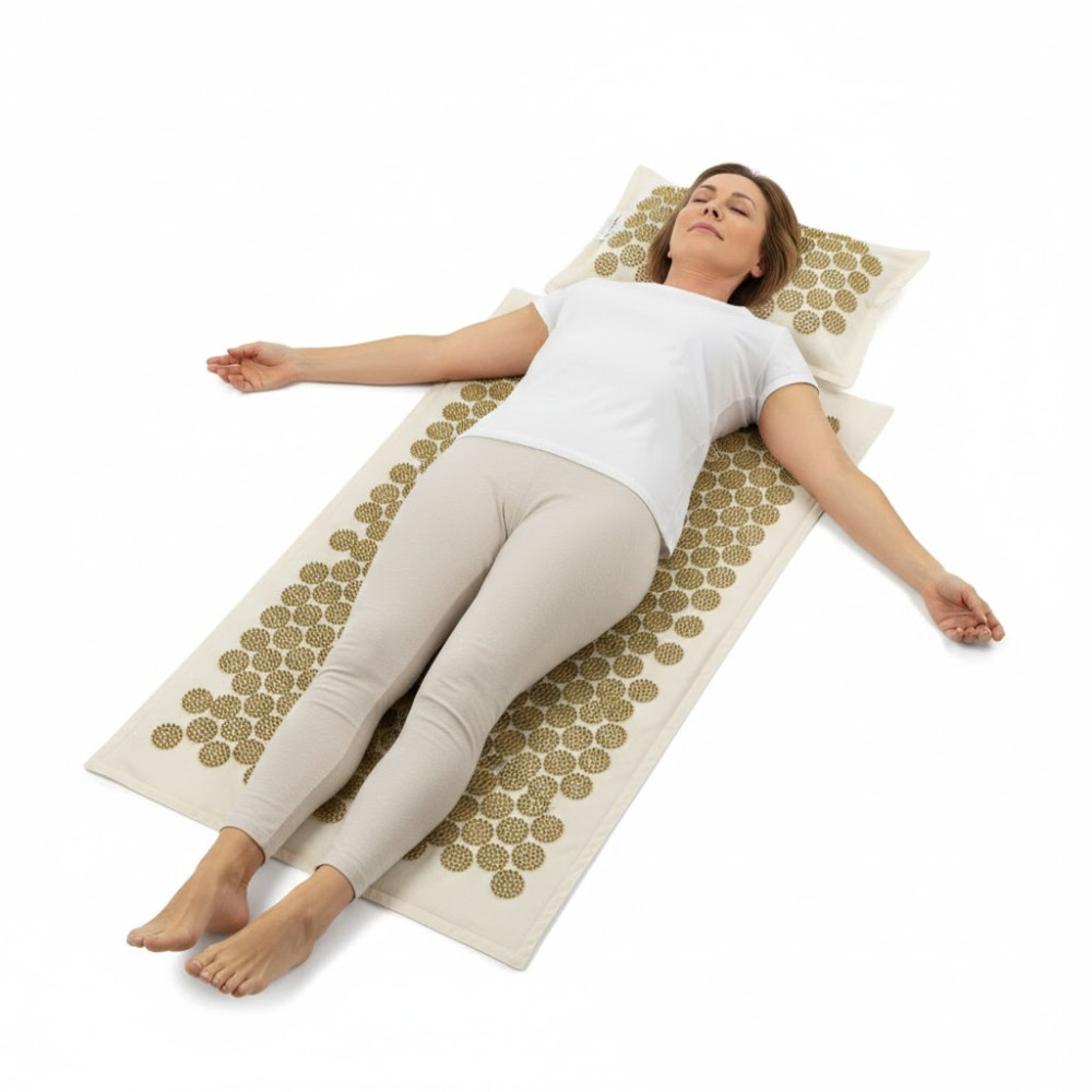 Tapis acupression naturel pour une relaxation sur le dos